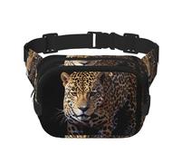 Leopard caccia modello alla moda alla moda marsupio unisex viaggio sport messenger bag
