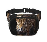 Leopard caccia stampato multifunzionale marsupio unisex trendy messenger bag, viaggio sport storage bag