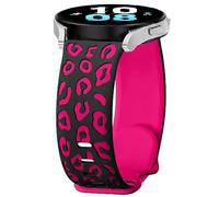 Leopard Cinturini di Ricambio per Garmin Venu 2 Plus/Venu Sq/Sq 2, 20mm Silicone Sport Bracciali Cinturino per Garmin Forerunner 245/645 Music, Vivoactive 3/Vivomove 3/Style/Luxe/Trend/HR