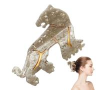 Leopard Claw Clip, Animale Shape Hair Clip, Clip non Slip Hair Clip