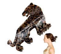 Leopard Claw Clip, Animale Shape Hair Clip, Clip non Slip Hair Clip