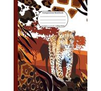 Leopard Composition Notebook - College Ruled: Animal Print Journal for School, Homework & Journaling - 7.5 x 9.25”, 110 Pages: Part of the Safari ... - Stylish Animal Notebook for Daily Use