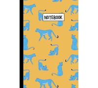 Leopard Design - A5 Ruled Notebook (Diary, Journal): Ruled Notebook Leopard Design for College Students or Personal Use, Great Gift for Women, girls, or anyone love Animals, Size 6”x 9”
