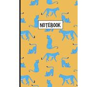 Leopard Design - A5 Ruled Notebook (Diary, Journal): Ruled Notebook Leopard Design for College Students or Personal Use, Great Gift for Women, girls, or anyone love Animals, Size 6”x 9”