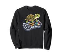 Leopard Gecko Playing Video Game Lizard & Reptiles Gamers Felpa