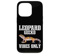 Leopard Gecko Vibes Only Rettile Lucertola Amante Custodia per iPhone 13 Pro