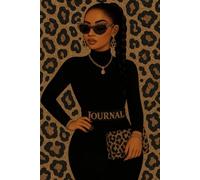 Leopard Glam Journal for Women: Fierce & Stylish Notebook with Glitter Cheetah Print - 6x9 Lined Luxury Diary for Notes, Thoughts, or Manifestation