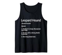 Leopard Hound Dog Razza I Migliori Cani da Segugio Leopardo Canotta