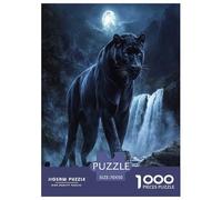 Leopard Jigsaw Puzzle Impossibili 1000Pcs Decorazione Per La Casa. Giochi Rilassamento E Intelligence Per Adulti E Ragazzi Da 14 Anni 70x50cm/1000pcs