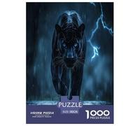 Leopard Jigsaw Puzzle Impossible 1000 Pezzi Decorazione Per La Casa. Giochi Rilassamento E Intelligence Per Adulti E Bambini Da 12 Anni 38x26cm/1000pcs