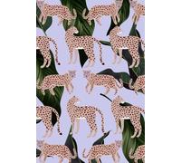 Leopard Jungle Journal - Tropical Safari Notebook | 150 Lined Pages | Glossy Cover | Jungle Aesthetic | African Safari Adventure | Animal Print Notes
