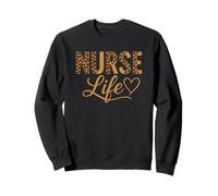Leopard Nurse Life Nurse week Nursing Felpa