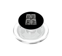 Leopard Occhiali da sole Photo Booth Selfie Ritratto Umoristico PopSockets PopGrip per MagSafe