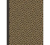 Leopard Print Notebook: Composition 7.5 x 9.25 College Ruled 120 Pages