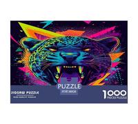 Leopard Puzzle 1000 Pezzi Jigsaw Puzzles Per Adulti Bambino Puzzle Di Alta Qualità Home Giochi Educativi Puzzle 38x26cm/1000pcs