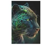 Leopard Puzzle Adulto Bambini 1000 Pezzi - Giochi Bambini Per 12 Anni - Giochi In Educativi Puzzles in Legno Regalo Bambina E Bambino - 78×53cm