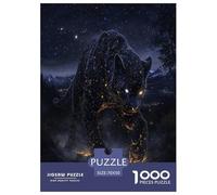 Leopard Puzzle Impossibili 1000Pcs Decorazione Per La Casa. Rilassamento E Intelligence Per Adulti E Bambini Da 12 Anni 70x50cm/1000pcs