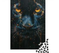 Leopard Puzzles 1000 Pezzi, Jigsaw Puzzle Per Adulti, Puzzle - Stampa Di Alta Qualità 1000pcs (75x50cm)