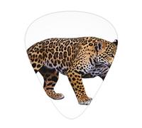 Leopard Ready to balzare - Set di 12 plettri per chitarra, sottili, medi e spessi, adatti per chitarra, basso, chitarra elettrica e ukulele