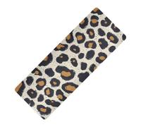 Leopard Skin Brown Print Pattern stampato yoga mat bulk spessore 1 mm per la casa antiscivolo, con borsa per il trasporto tapete para ejercicio 180,3x66 cm