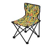 Leopard Spots - Sedia portatile compatta per adulti, ultra leggera, con borsa per il trasporto, sedia portatile per attese in fila per concerti e pesca