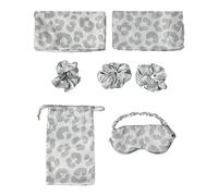 Leopard Spots - Set di 6 federe, maschere per gli occhi e elastici