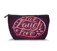 Leopard Themeby, trousse per trucchi da donna, stampa leopardata colorata, grande capacità, borsa da viaggio per accessori da toeletta, organizer per accessori, grigio nero, Viola Rosa_18, Taglia