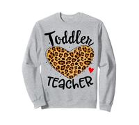 Leopard Toddler Teacher Daycare Provider Pre-K Prescolare Felpa