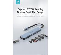 Leopard Type-C a USB3.03+PD + lettore di schede 5 in 1 HUB