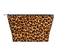 Leopardato, Borsa da toilette Borsa per trucco Borsa per cosmetici Borsa da toilette da viaggio portatile