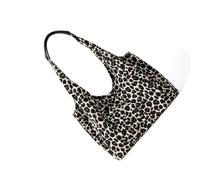 Leopardi Casuali Grandi Dimensioni Design Bullo A Spalla Ergonomic Asconde La Lacrima Resistente Alla Lacrima Fabri Per Trasporto Shopping Trip Leopard Stampa Ogni Giorno