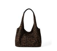 Leopardi Casuali Grandi Dimensioni Design Bullo A Spalla Ergonomic Asconde La Lacrima Resistente Alla Lacrima Fabri Per Trasporto Shopping Trip Leopard Stampa Ogni Giorno