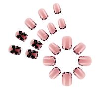 Leopardi Da 24 Stampano I Chiodi Falsi Coperture Complete Attacco Per Artificiale Premere