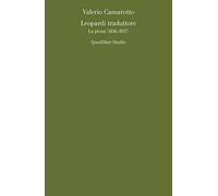 Leopardi traduttore. La prosa (1816-1817)