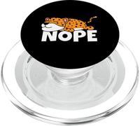 Leopardo Africa Animali Viaggio Not Today Nope PopSockets PopGrip per MagSafe