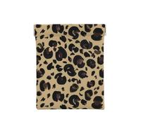 Leopardo dell'acquerello, Spremere il portafoglio superiore da donna Borsa portaoggetti Piccola portamonete Portamonete