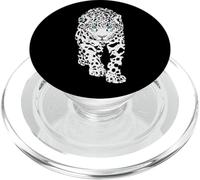 Leopardo delle nevi Fauna selvatica PopSockets PopGrip per MagSafe