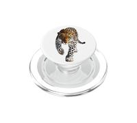 Leopardo feroce leopardo selvatico da caccia leopardo fresco leopardo PopSockets PopGrip per MagSafe