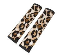 Leopardo Ghepardo Amore per i leopardi, Protezioni per cinture di sicurezza auto, confezione da 2 protezioni per cinture, copricinture di sicurezza multifunzionale