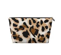 Leopardo Ghepardo Leopardo Amore, Borsa da toilette Borsa per trucco Borsa per cosmetici Borsa da toilette da viaggio portatile