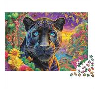 Leopardo Puzzle 1000 Pezzi, Jigsaw Puzzle Per Adulti E Ragazzi Dai 14 Anni in Su, Gioco Di Puzzle 70x50cm/1000pcs