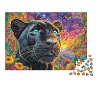 Leopardo Puzzle 1000 Pezzi, Puzzle Impossibile 1000 Pezzi, Gioco Di Sfida Intellettuale 70x50cm/1000pcs
