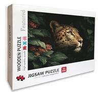Leopardo Puzzle 4000 Pezzi Adulti, Puzzle Legno con Scatola 141x87cm, Idea Regalo Uomo e Donna, Giochi Divertenti per Familiar, Giochi di Sfida, Squisita confezione Regalo, Decor Casa, (Pianta) S-3985