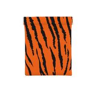 Leopardo tigre arancione, Spremere il portafoglio superiore da donna Borsa portaoggetti Piccola portamonete Portamonete