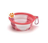 Leopet Dog Ciotola da Viaggio in Silicone (1000 ml) - Leopet Dog Ciotola da Viaggio in Silicone (1000 ml) - Confezione Da 1 Pezzo (Colori Assortiti)