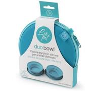 Leopet Duo Bowl Ciotola da Viaggio in Silicone Pieghevole per Cani