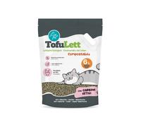 LeoPet Lettiera Ecologica Compostabile Per Gatti Alla Soia Con Carboni 6 Litri