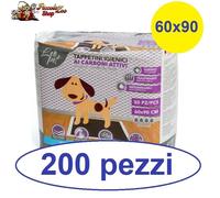 Leopet traverse ultra charcoal 60x90 da 50 a 400 pezzi - tappetini per cani