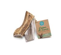 LEOPET Viking Corna Di Cervo Aperte Naturali Da Masticare Per Cani