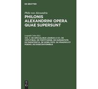 Leopold Cohn de Specialibus Legibus (I-IV). de Virtutibus. de (Copertina rigida)